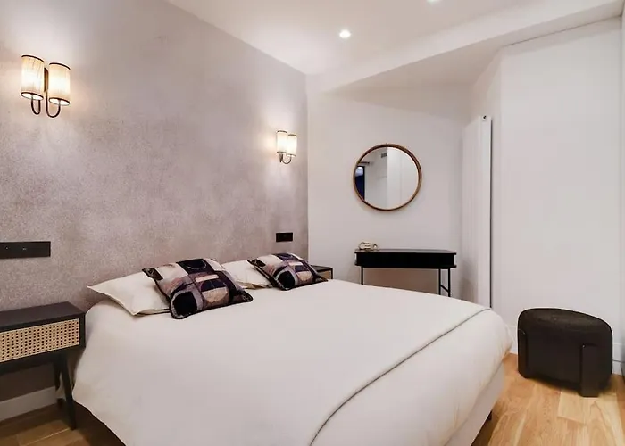 De Luxe 2bdr/7p - Louvre/tuileries Apartamento