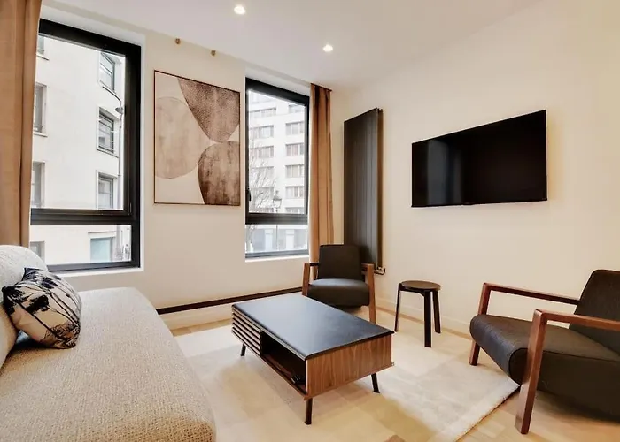 Apartamento De Luxe 2bdr/7p - Louvre/tuileries *